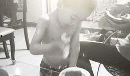 小孩子吃瓜跳舞视频